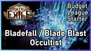 [PoE 3.19] Bladefall / Blade Blast Occultist | League Start Build | Lake of Kalandra