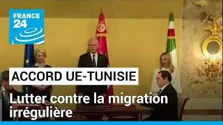 Accord UE-Tunisie sur la migration : les ONG dénoncent un accord inique • FRANCE 24