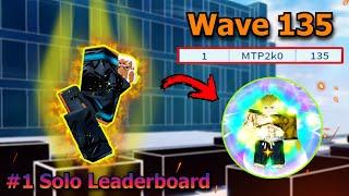 How To Get Fastest Wave 135 In Solo Leaderboard Without A Buff Unit | All Star Tower Defense