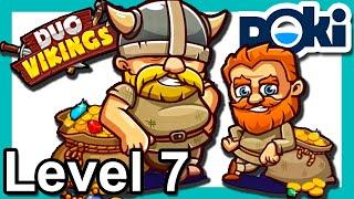 Duo Vikings Level 7 [GAMEPLAY] poki.com