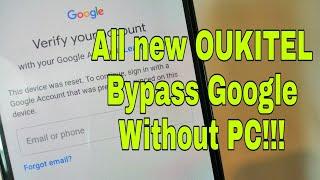 All New OUKITEL. Remove Google Account, Bypass FRP.