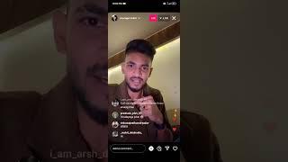 Anurag dwivedi very angry reply to Virat Kohli's fan on today's Instagram live|| Anurag Virat contr