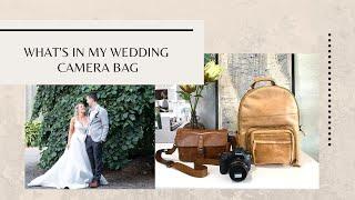 What's in my wedding Camera Bag | The new EOSR6