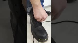 Скинхед-способ шнуровки ботинок Dr.martens / поясняю по ссылке в коментах: