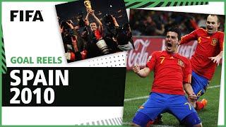  All of Spain's 2010 World Cup Goals | Villa, Iniesta & Puyol!