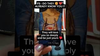 FS-DO THEY KNOW U !?#romance #tarot #futurespouse #romance #tarotreading #love #twinflame