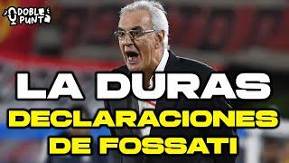 "NO ME VOY A INVENTAR JUGADORES" HORACON Y PEDRO GARCÍA OPINAN DE LAS DECLARACIONES DE FOSSATI