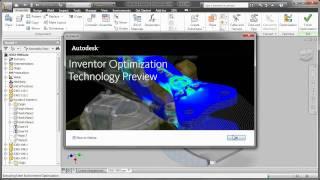 Inventor Optimization Technology Preview