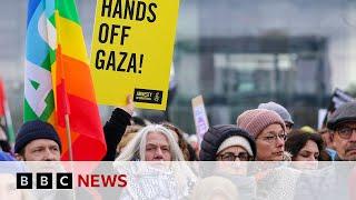 Creator of AI Gaza video shared by Donald Trump says it was 'satire' | BBC News