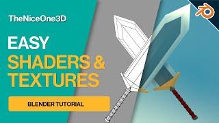 Create Easy Textures and Shaders in Blender! Step by Step Tutorial | Blender 2.79 | For Beginners