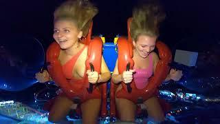 Slingshot Ride Girls Puppies #4