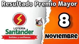 Resultado LOTERIA DE SANTANDER Viernes 8 de Noviembre de 2024