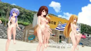 [MMD 4K] AOA - Excuse Me [Girl Friend BETA]