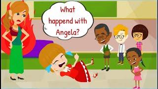 What happened with Angela in a new school?! Grounded! Funny Animated
