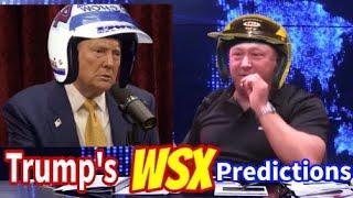 Donald Trump tells Moto Jones his WSX World Supercross Predictions after his Joe Rogan appearance