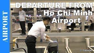 INSIDE HO CHI MINH CITY Airport  Departure from Tan Son Nhat International Airport in Vietnam