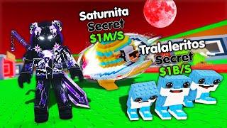 Stealing MAX LEVEL Tralaleritos Secret in Steal a Brainrot! (Roblox)