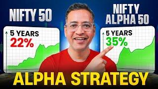 Nifty Alpha 50 doubling money in just 2 years (since 2020) - HOW to Invest? Rahul Jain
