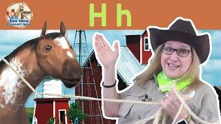 Zoo Crew Alphabet Show | Horses and Letter H