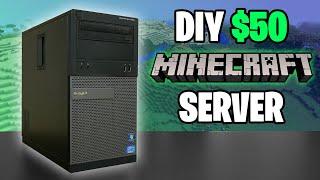 $50 Minecraft Server Computer | Step by Step Guide 2019