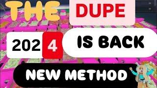 How to duplicate in lumber tycoon 2 | without exploit or script | NEW METHOD |ROBLOX UPDATED2024