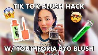 Blush Hack- Youthforia BYO Blush #shorts