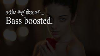 Rosa Mal Hinawe Bass Boosted (රෝස මල් හිනාවේ)