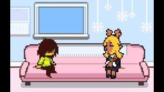 DELTARUNE Chapter 4 - P R O C E E D (Weird Route Scene) (ORIGINAL VERSION)