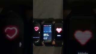 Pulse meter Test XIAOMI VS AMAZFIT