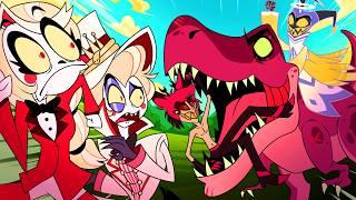 Hazbin Hotel Characters PLAY PREHISTORIC GAME OF LIFE in VRChat