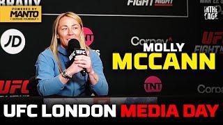 Molly McCANN before UFC London: Change of opponent | Pimblett vs. Chandler | "Paddy is a diamond!"