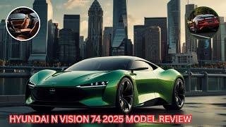 "Hyundai N Vision 74 : The Futuristic Hydrogen-Powered Sports Car!"