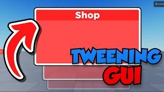 How to Tween/Animate GUI in Roblox Studio | Roblox Studio Scripting Tutorial