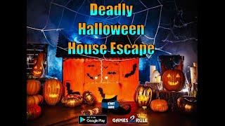 deadly halloween house escape video walkthrough