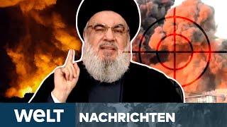 BEIRUT: Hisbollah-Chef Nasrallah ausgeschaltet! "Maximale Eskalation!" - Folgt Irans Rache? | STREAM