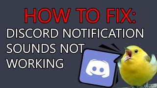 Discord Notification Sound Fix