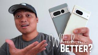 Google Pixel 7 vs Pixel 7 Pro | WHICH IS BETTER? (Best Pixel phones of 2023!) 