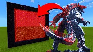 How To Make A Portal To The MechaGodzilla 2021 Dimension in Minecraft!