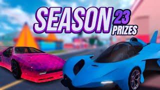 All SEASON 23 Prizes | NEW UPDATE! | Roblox Jailbreak