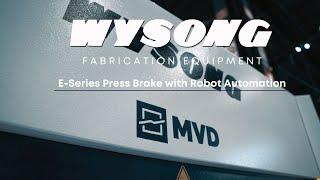 Wysong E Series Press Brake with Robotic Automation