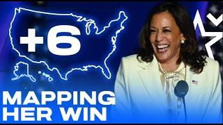 Here's What a SIX POINT Victory for Kamala Harris Looks Like