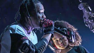 Stormi Webster Joins Dad Travis Scott ON STAGE During LA Tour Stop!