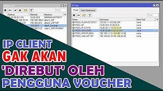 Membuat IP POOL Khusus AP, IP Static (Binding), Voucher Hotspot agar tidak Rebutan Alamat IP