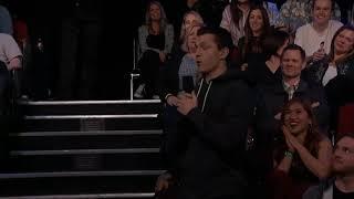 Tom holland asking Chris pratt his favourite Actor -funny interview #marvel #Avengers