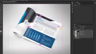 Square Brochure Mockup - Tutorial