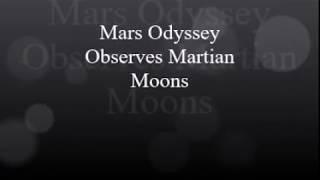 Mars Odyssey Observes Martian Moons