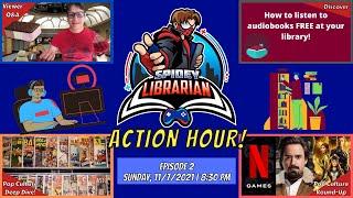 The Spidey Librarian Action Hour! Ep 2: Listen to Audiobooks for FREE! Comic Collecting Deep Dive!