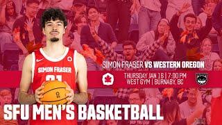 SFU Men's Basketball: Red Leafs vs Western Oregon - Jan 16th, 2025