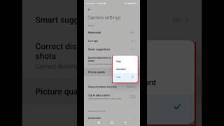 How to set camera high quality pictures | camera setting