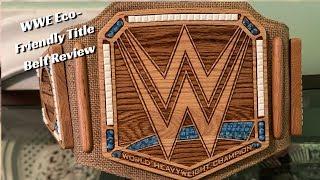 WWE Eco-Friendly Championship Replica Title Belt Unboxing